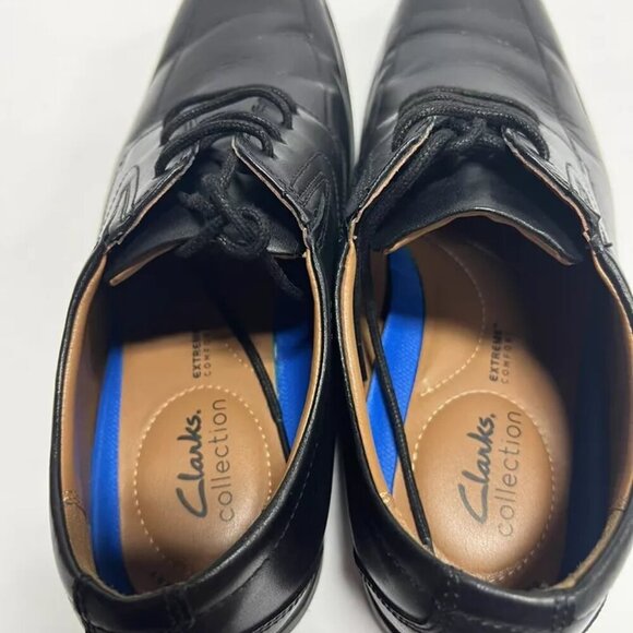 Clarks Whiddon Mens Oxford Black Size 11 M main image 2